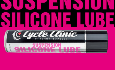 AUTHOR Mazivo Cycle Clinic Suspension Silicone Lube 400ml  (černá)