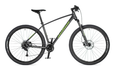 AUTHOR Pegas 29 2023 21" šedá-matná/zelená MTB 29"kolo