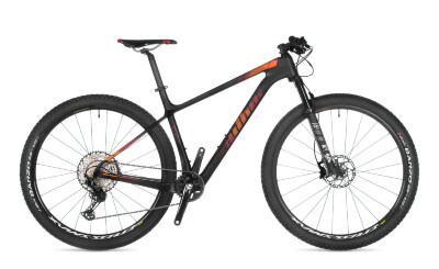 AUTHOR Sector 29 2023 19" karbon-matná/červená/oranžová/černá MTB 29"kolo