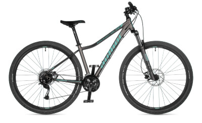 AUTHOR Solution 29 ASL 2021-22 16" stříbrná-matná/zelená dámské MTB 29"kolo