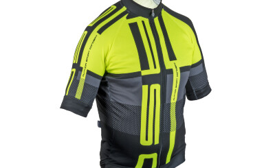 AUTHOR Dres Men Sport X7 ASC k/r XL (žlutá-neonová/černá)