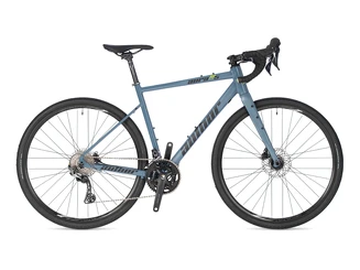 AUTHOR Aura XR5 2025 50 šedá/limeta Gravel kolo