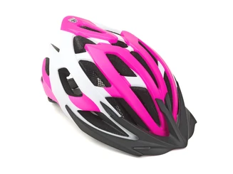 AUTHOR Přilba Aero Inmold X8 52-58cm (181 růžová-neonová/bílá-matná)