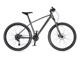 AUTHOR Pegas 27,5 2023-24 17" stříbrná-matná/žlutá-neon MTB 27,5"kolo