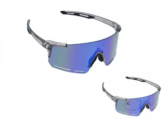 AUTHOR Brýle ZX5 BlueRevo 13 Optical A   (šedá-transparentní)