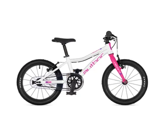Record 14 2026 7" bílá/růžová/fialová Author dětské 14"kolo