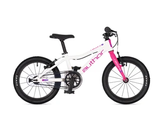 AUTHOR Record 16 2026 9" bílá/růžová/fialová dětské 16"kolo