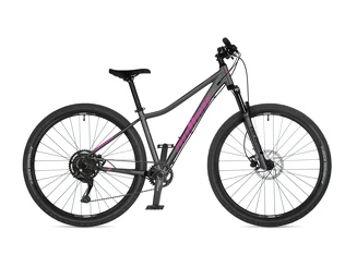 AUTHOR Solution ASL 2026 18" stříbrná/růžová dámské MTB 29"kolo