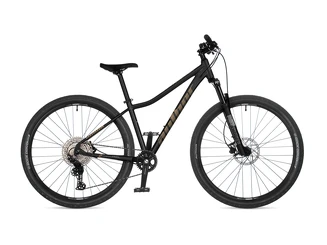 AUTHOR Kinetic ASL 2026 16" šedá-matná/černá/zlatá dámské MTB 29"kolo